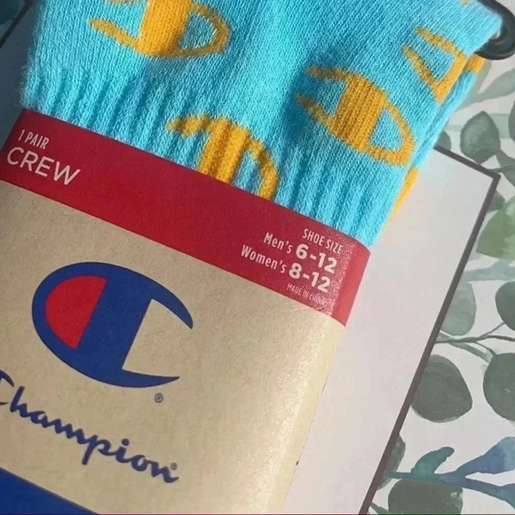 Champion LIFE Men's All Over 'C Crew Sock W/Embroidery - Picture 5 of 7